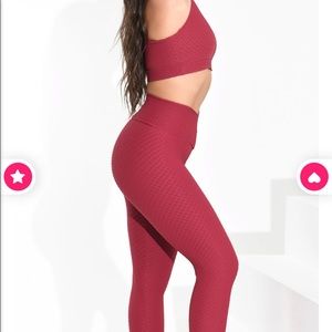 Croco Skin Crimson Red BBB Set